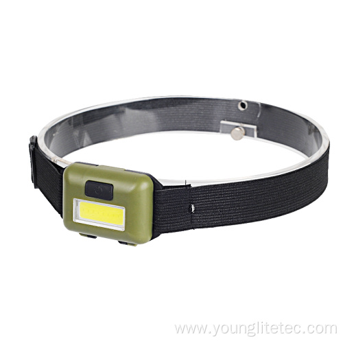 outdoor Mini light weight COB headlamp